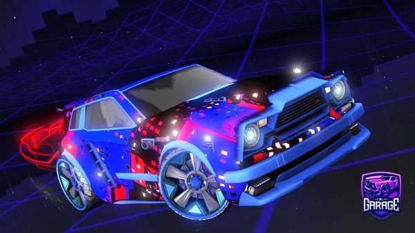 A Rocket League car design from L_Elu_Serge