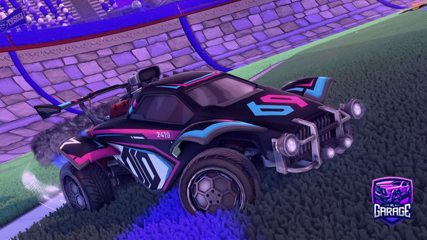 A Rocket League car design from Clapped-by-Twez