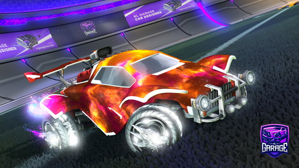 A Rocket League car design from Viratela