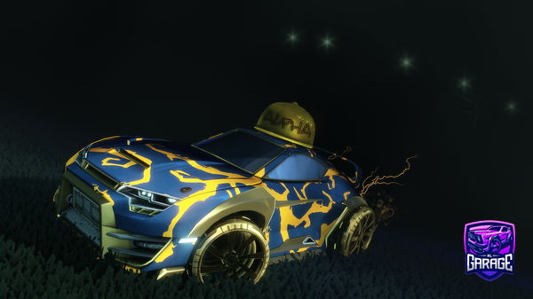 A Rocket League car design from 1stburtonboy06