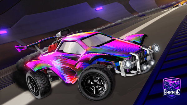 A Rocket League car design from Luffysmushroom