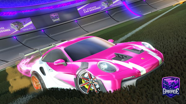 A Rocket League car design from FixerTheFox