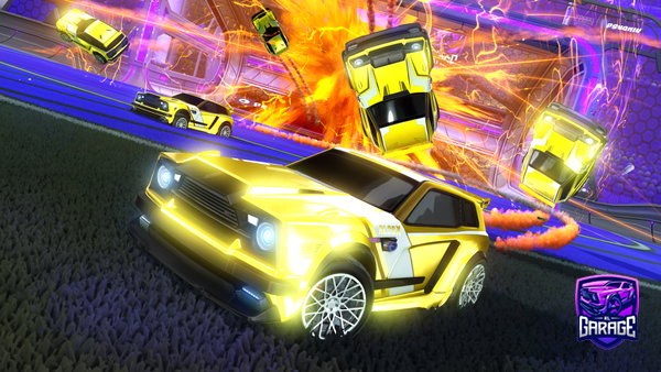 A Rocket League car design from Matt_matt92