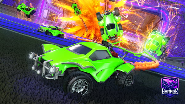 A Rocket League car design from lolasninja
