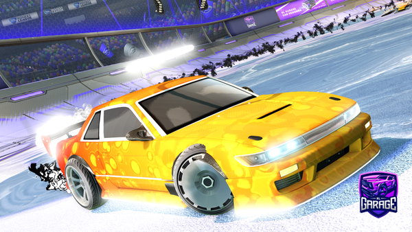 A Rocket League car design from RbbinHero