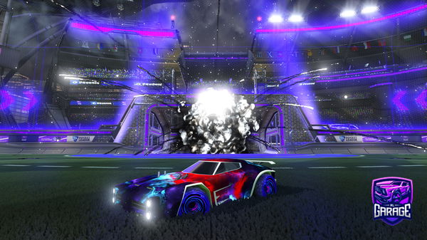 A Rocket League car design from LuisMenim