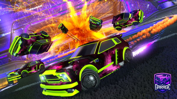 A Rocket League car design from Judoathome