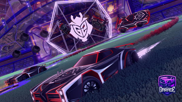 A Rocket League car design from B1ack1ce