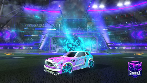 A Rocket League car design from Jam_ware