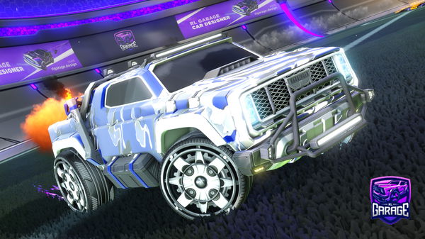 A Rocket League car design from Bespel