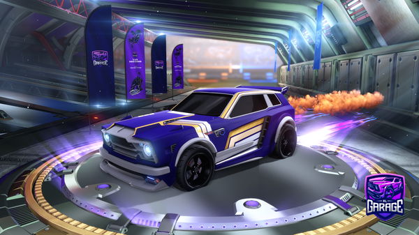 A Rocket League car design from XxrayoxX