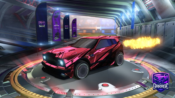 A Rocket League car design from Cristyan098
