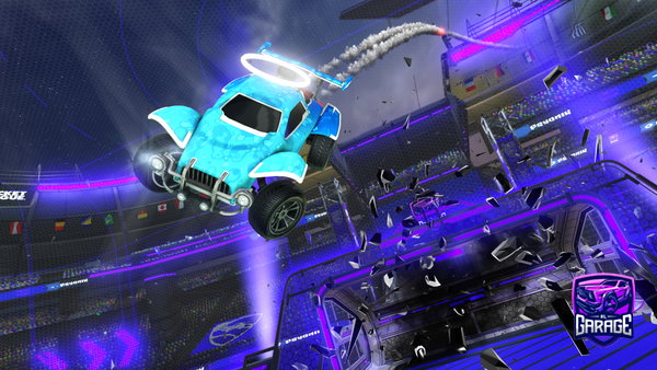 A Rocket League car design from bomboclaut