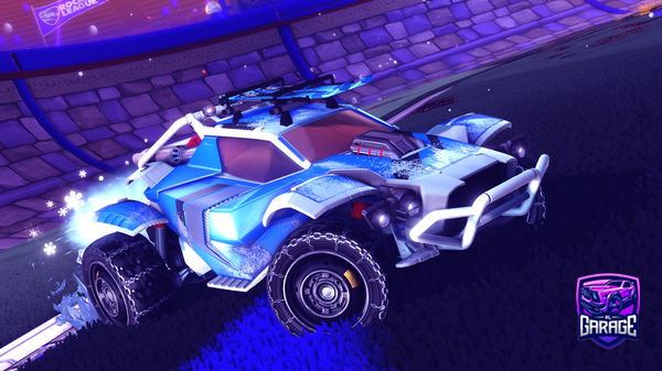 A Rocket League car design from Miata22b