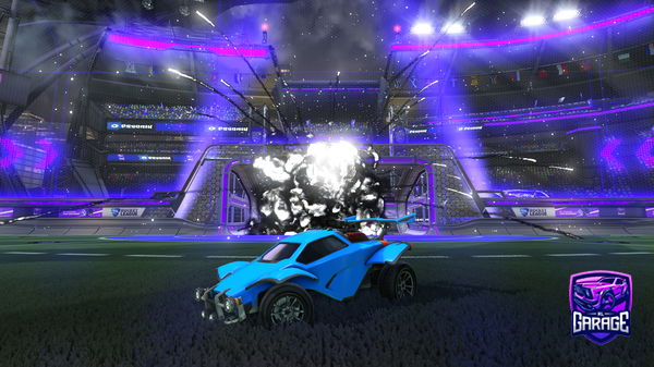 A Rocket League car design from Kian01