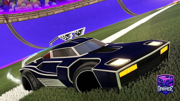 A Rocket League car design from Evound