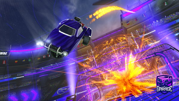 A Rocket League car design from camkilla