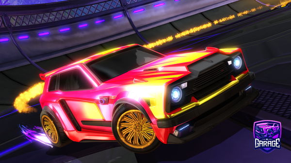 A Rocket League car design from rafaellxx06