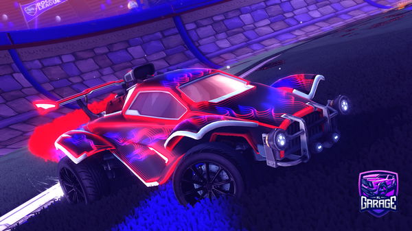 A Rocket League car design from Krandris_