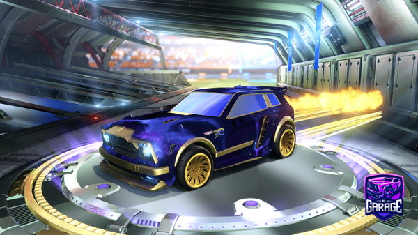 A Rocket League car design from hypernova_