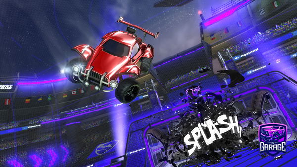 A Rocket League car design from ImFrqnky