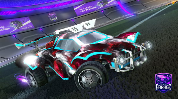 A Rocket League car design from vahuipon