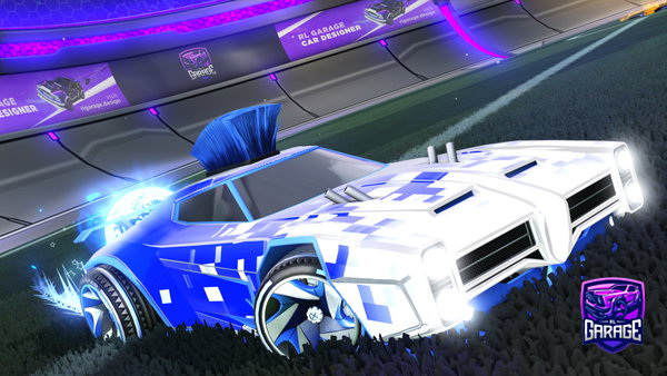 A Rocket League car design from SBDW6