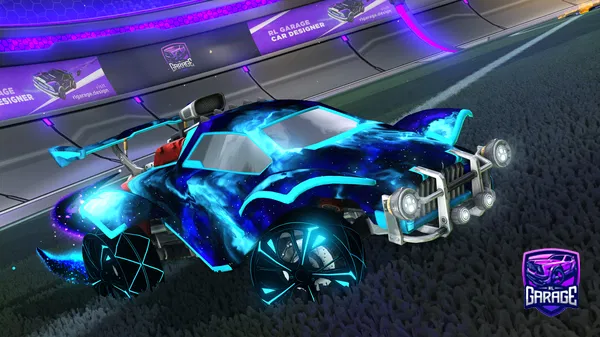 A Rocket League car design from dargon2147