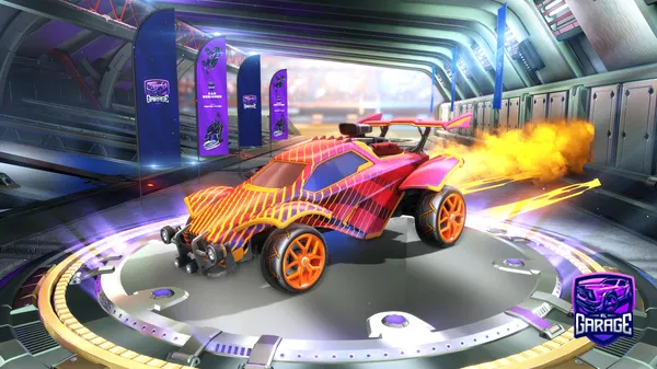 A Rocket League car design from Chaoskitty24