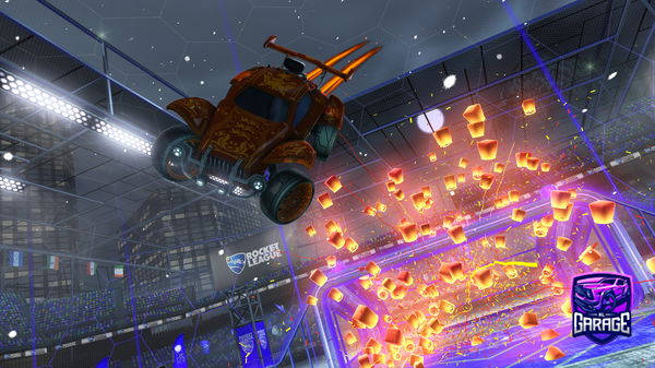 A Rocket League car design from TheFabulousFinch