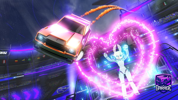 A Rocket League car design from 034yato