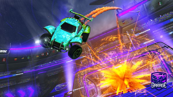 A Rocket League car design from GB_52