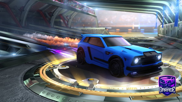 A Rocket League car design from Tiktok_IDK_Crowe