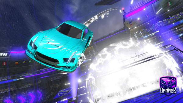 A Rocket League car design from Ghostly_Guner24