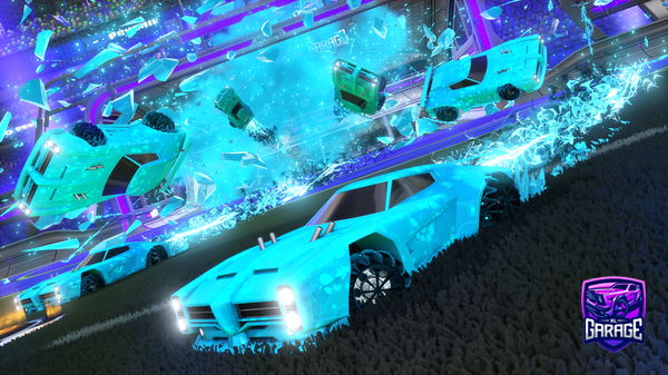 A Rocket League car design from Luisondrip