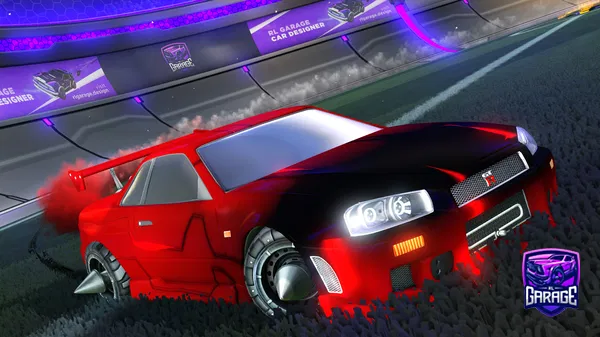 A Rocket League car design from JCK_rocketleague