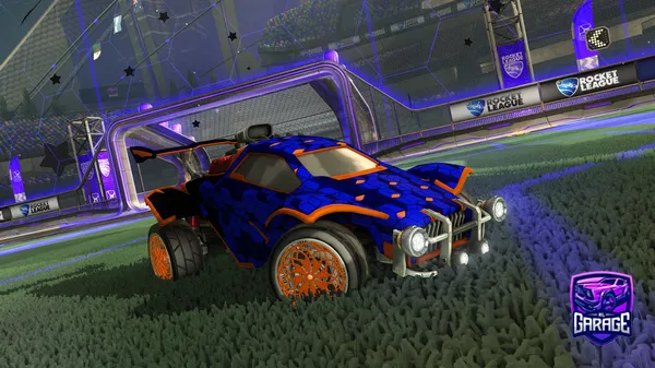 A Rocket League car design from Fedello47