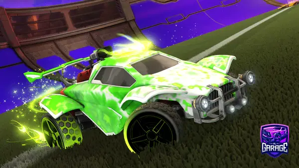 A Rocket League car design from Ezbtou