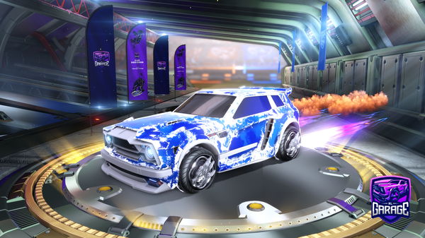 A Rocket League car design from mageciye