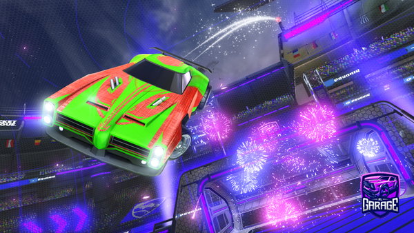 A Rocket League car design from dubbliuz