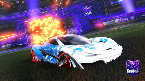 A Rocket League car design from Striker11982