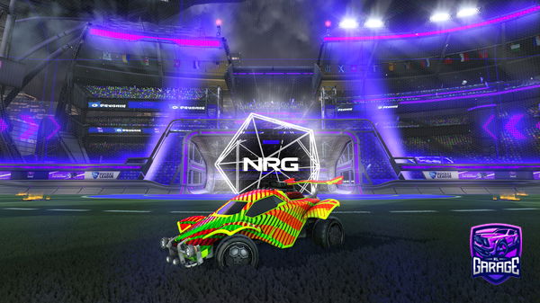 A Rocket League car design from arj0083