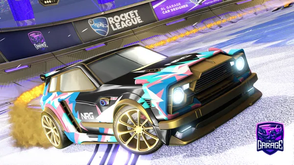 A Rocket League car design from Bagel7026
