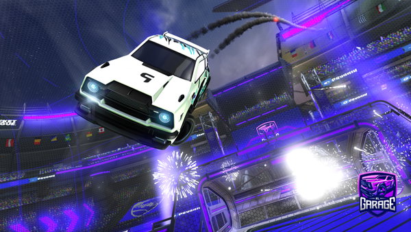 A Rocket League car design from BatVan_