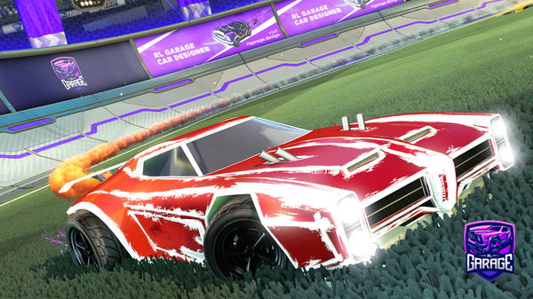 A Rocket League car design from TekadaShingen