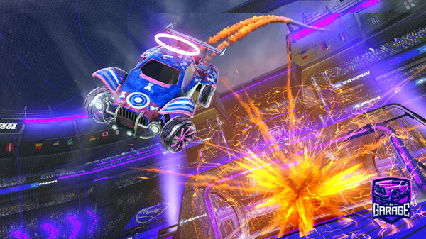 A Rocket League car design from xgigixg