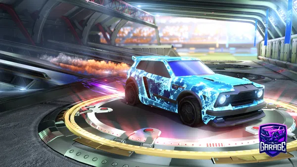 A Rocket League car design from poepidrol12