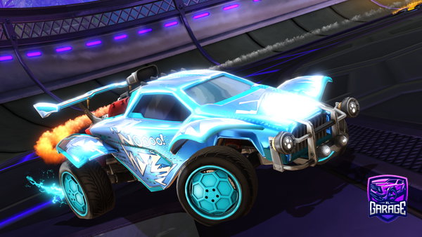 A Rocket League car design from VonDeadOpps