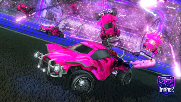 A Rocket League car design from Jaspaay