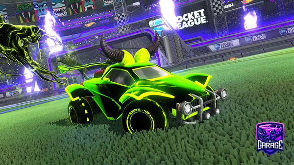 A Rocket League car design from AyoLxtus